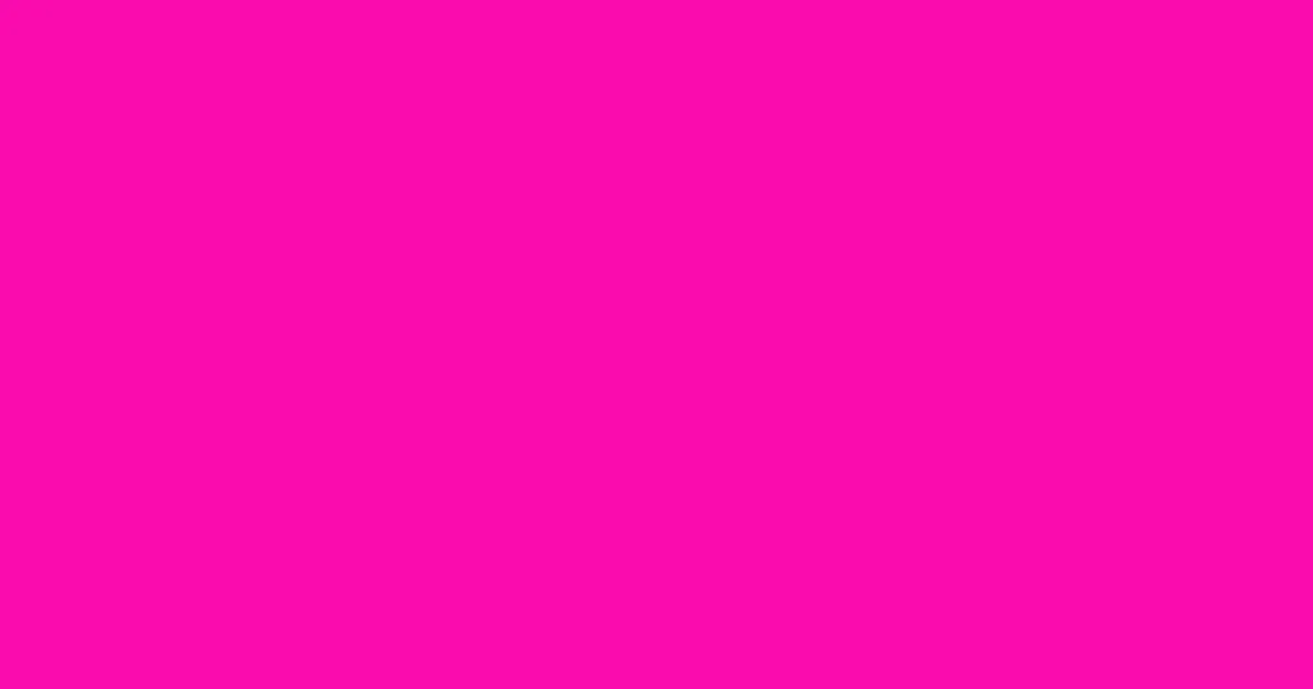 #f90cae shocking pink color image
