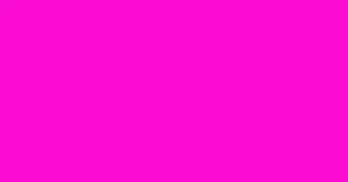 #f90cd2 shocking pink color image