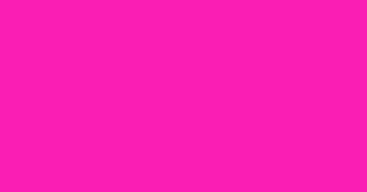 #f91fb4 shocking pink color image