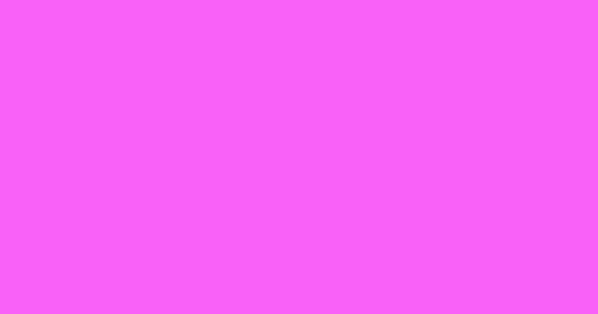 #f960f8 pink flamingo color image
