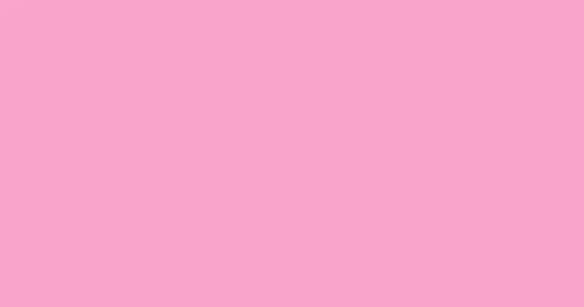 #f9a4cb lavender pink color image