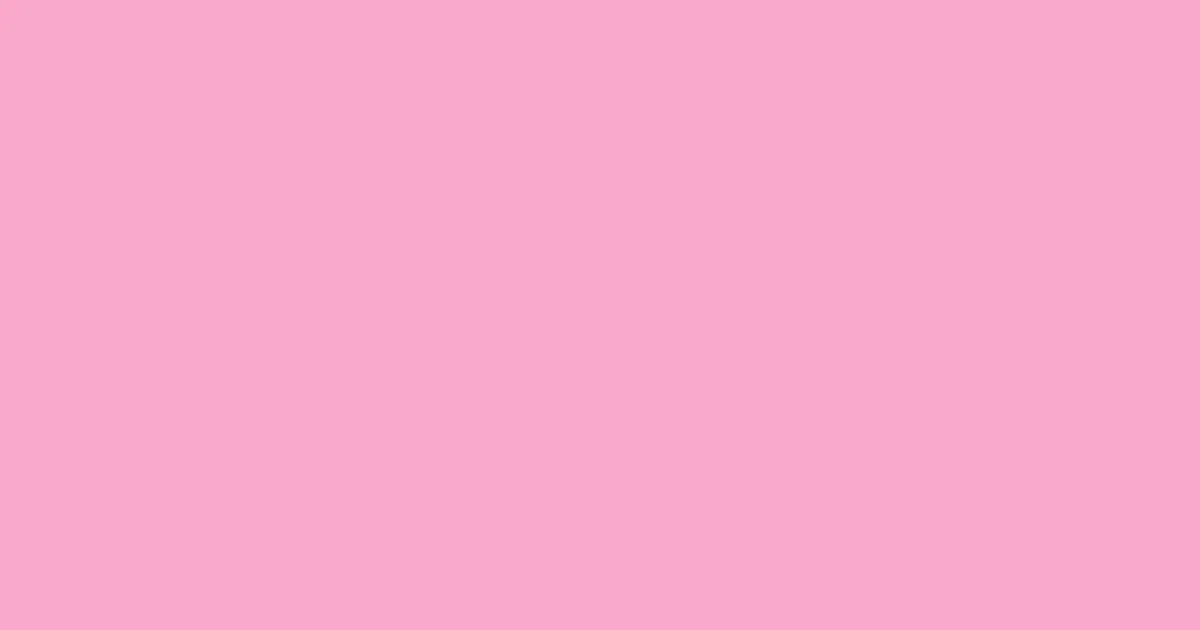 #f9a9cc lavender pink color image
