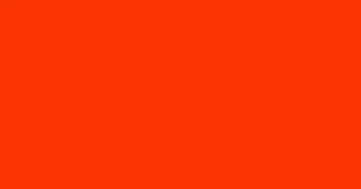 #fa3505 scarlet color image