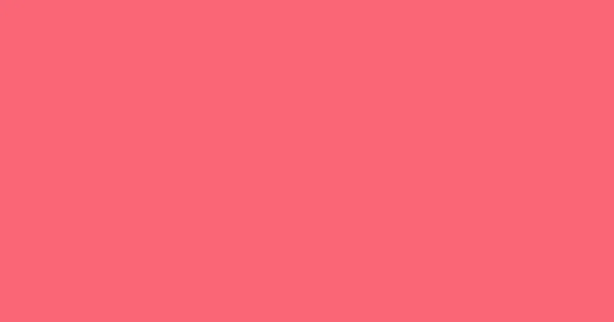 #fa6574 brink pink color image