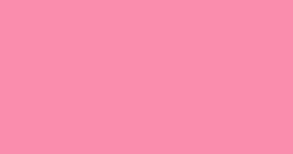 #fa8baa tickle me pink color image