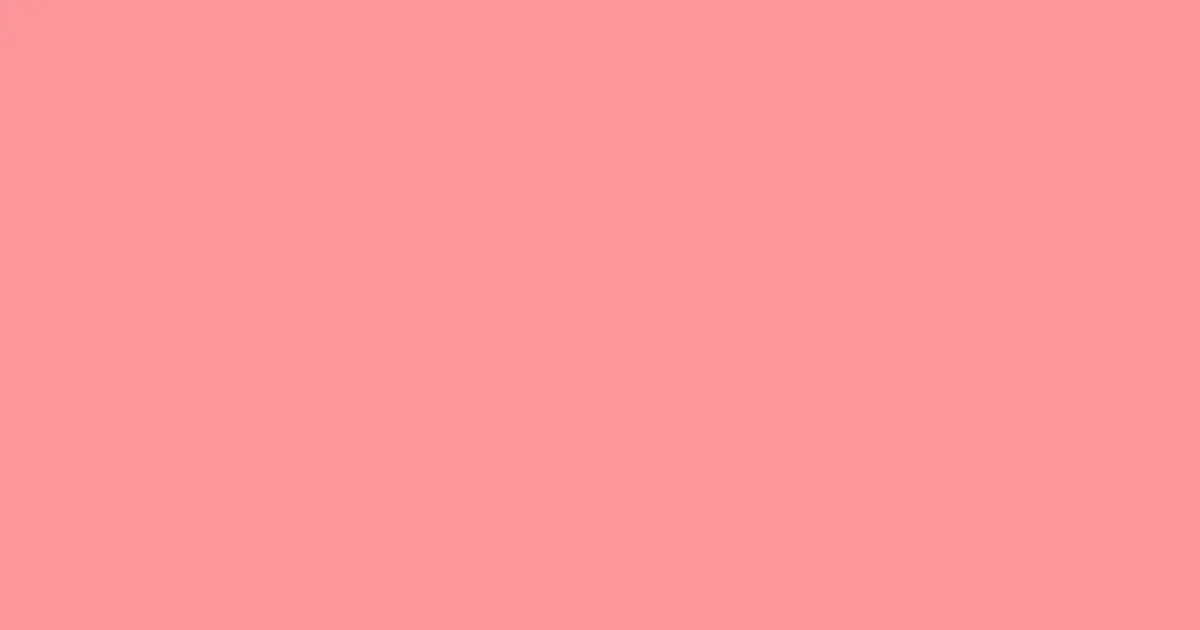 #fa9699 sweet pink color image