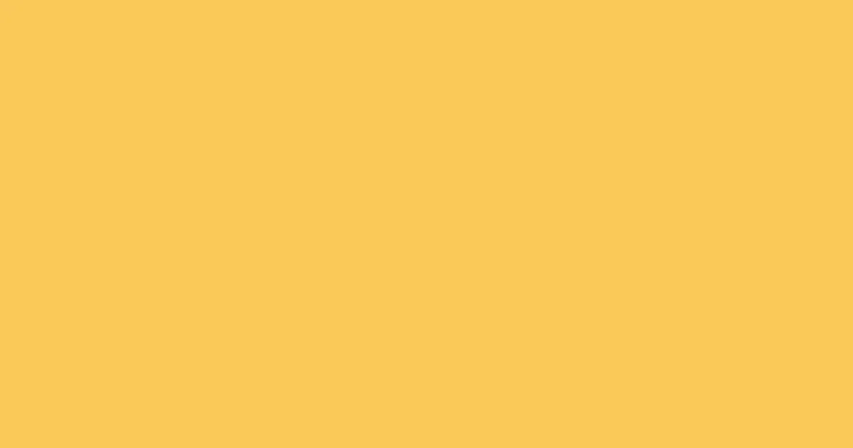 #fac857 saffron mango color image
