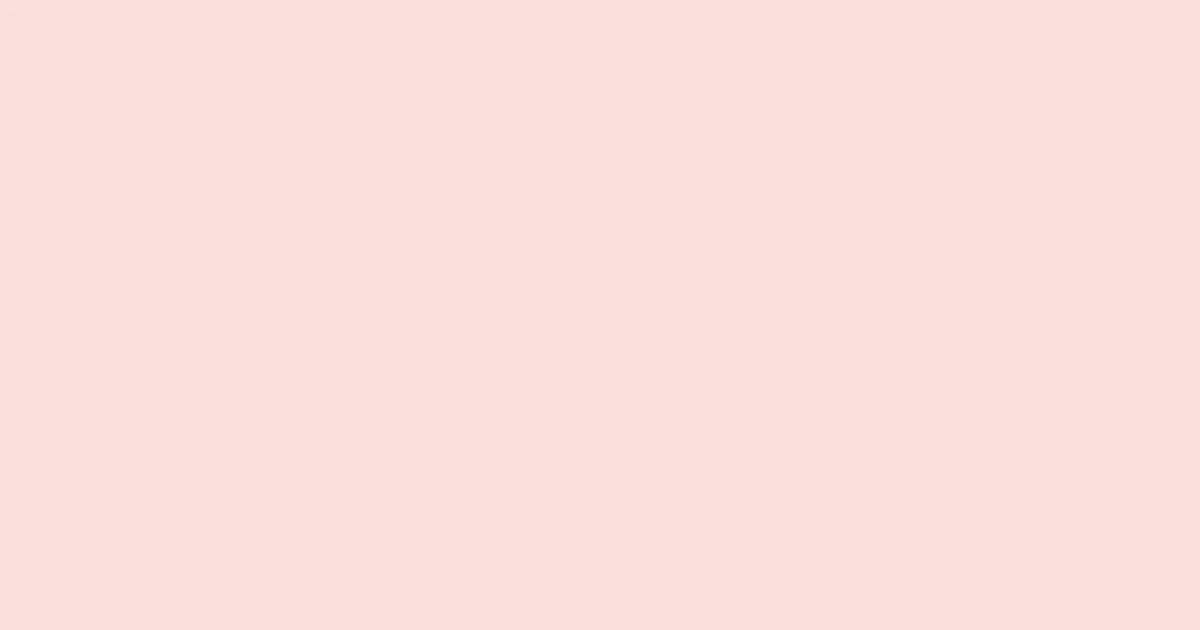 #fadedc azalea color image