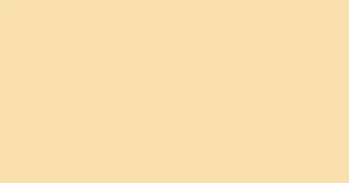 #fae0af peach yellow color image