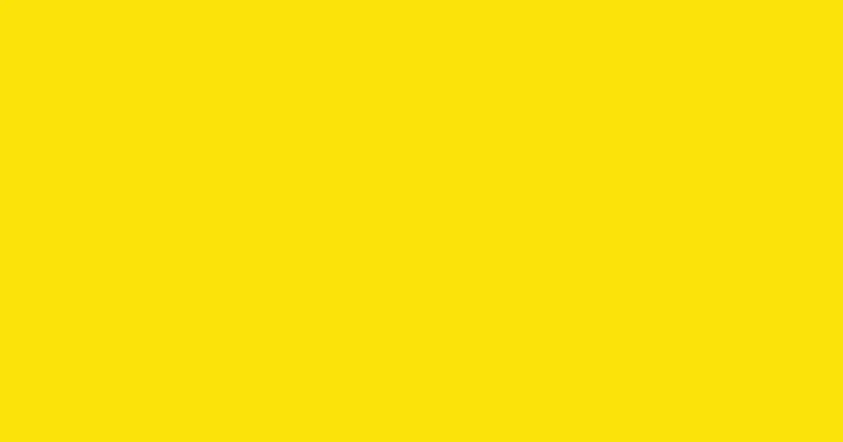 #fae309 lemon color image