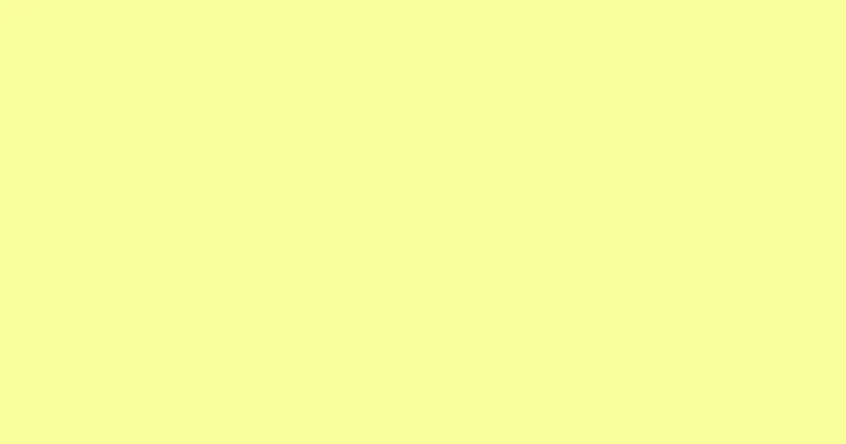 #fafe9d pale canary color image