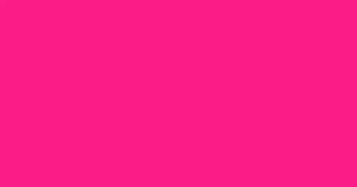 #fb1c87 persian rose color image