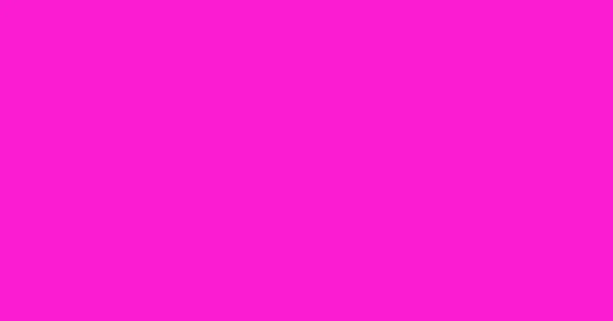 #fb1cd1 hot magenta color image
