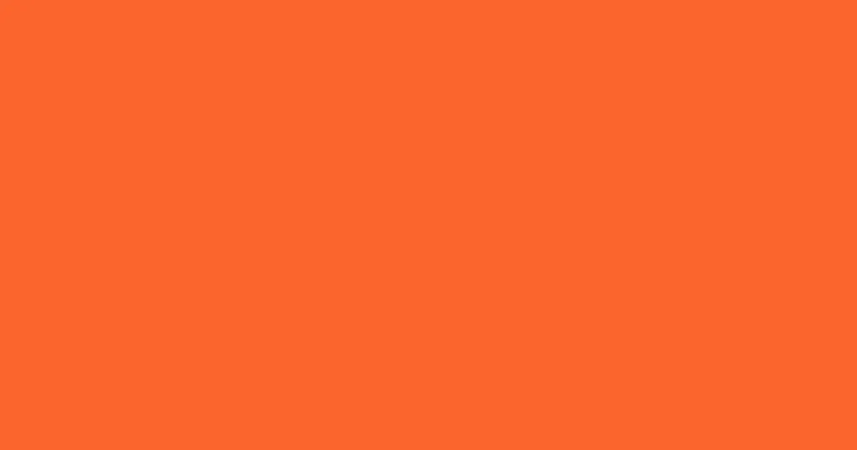 #fb652d burning orange color image
