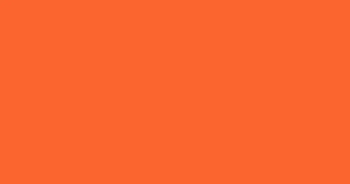 #fb6530 outrageous orange color image