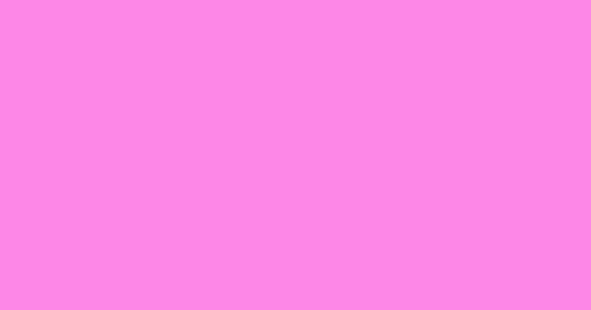 #fb86e7 lavender rose color image