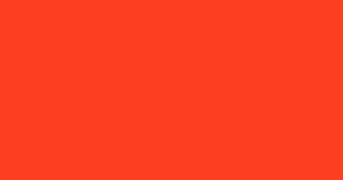 #fc3e20 orange red color image