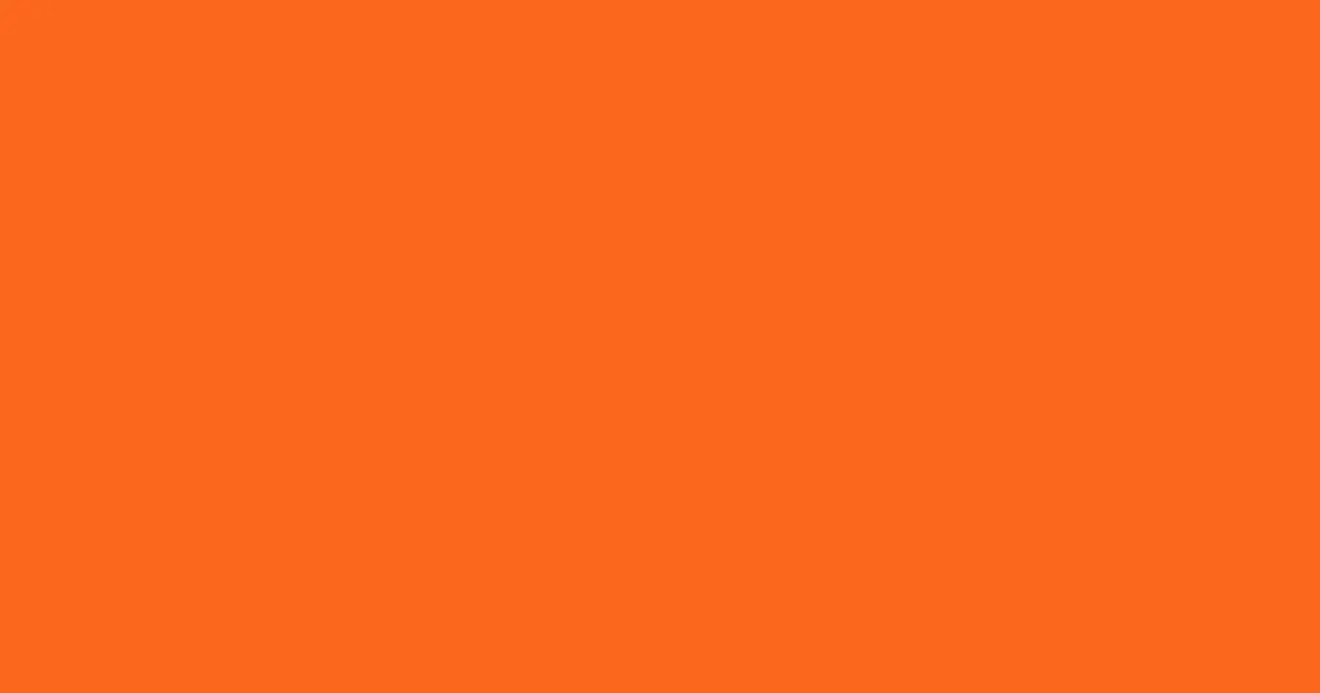 #fc681e orange color image