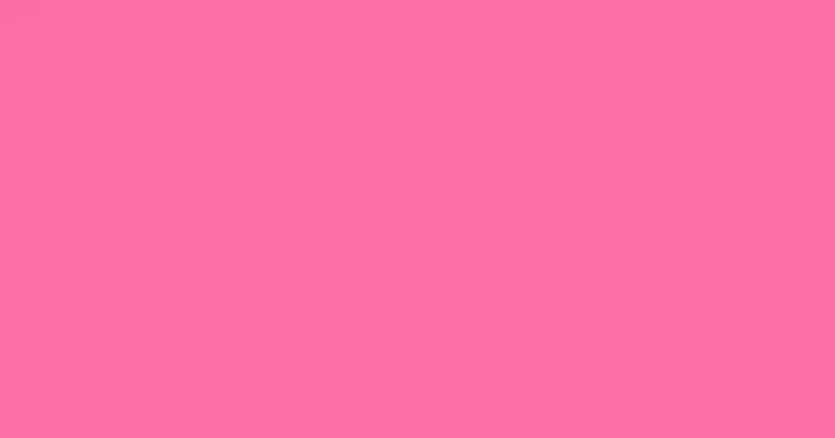#fc6ea6 hot pink color image