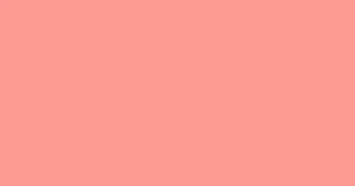 #fc9a92 sweet pink color image