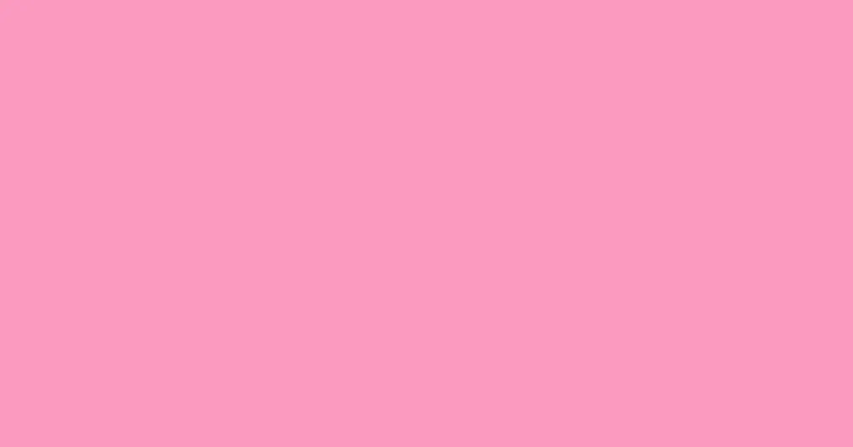 #fc9ac0 carnation pink color image