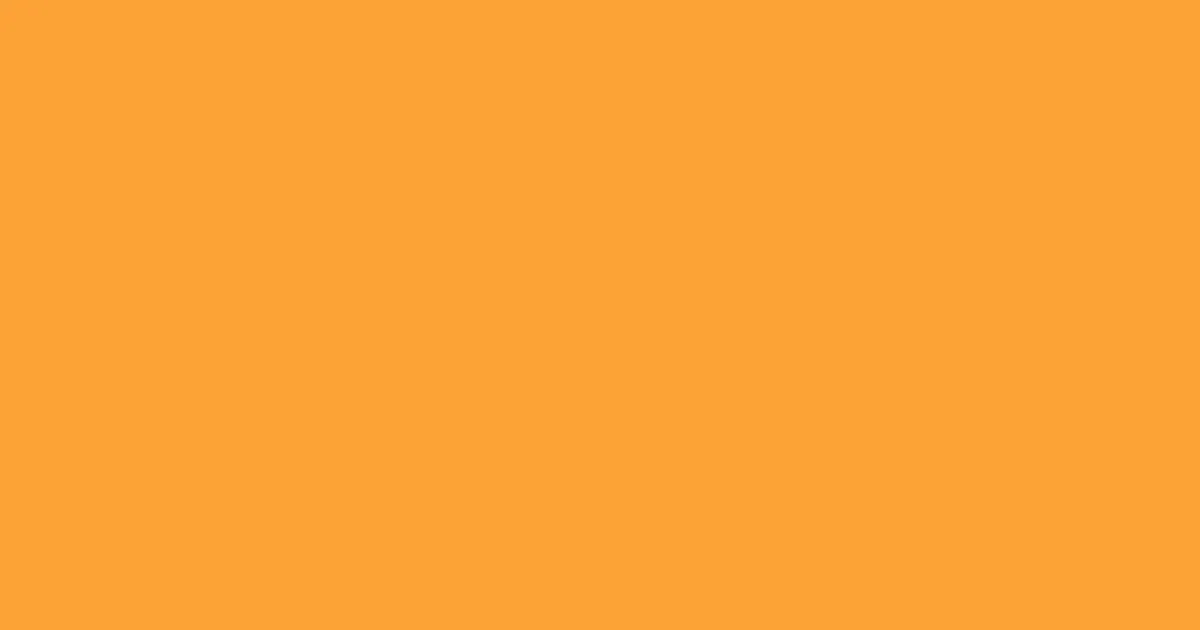 #fca235 sea buckthorn color image