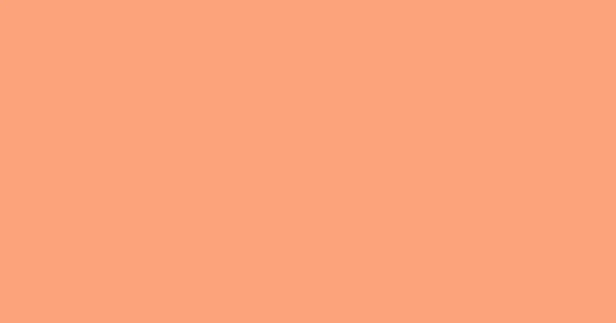 fca27b - Atomic Tangerine Color Informations