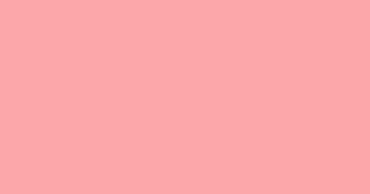 #fca5a9 sweet pink color image
