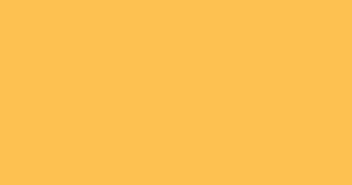 #fcc14f saffron mango color image
