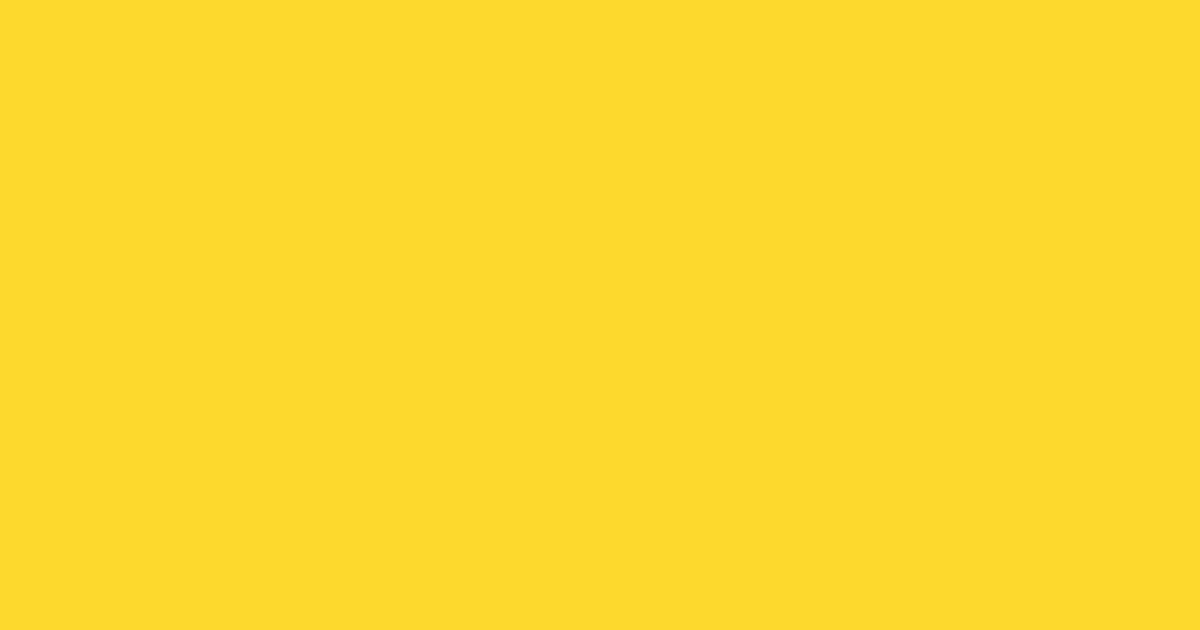 #fcd92d banana color image