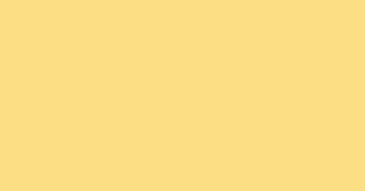 #fcde85 yellow color image