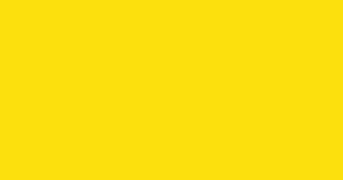 #fce00e lemon color image