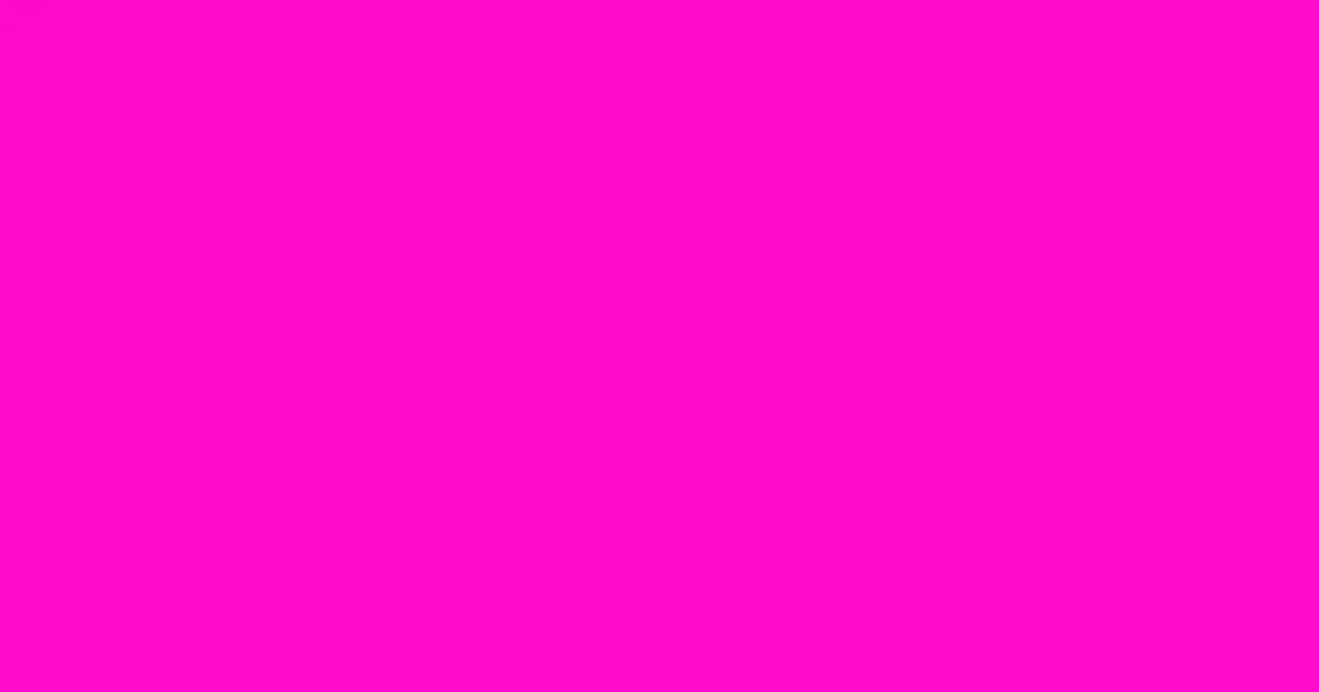 #fd0bcc shocking pink color image