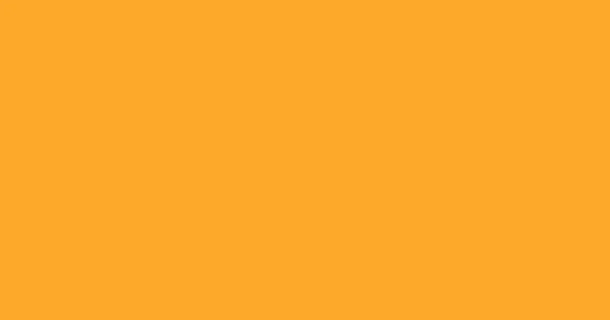 #fda829 sea buckthorn color image