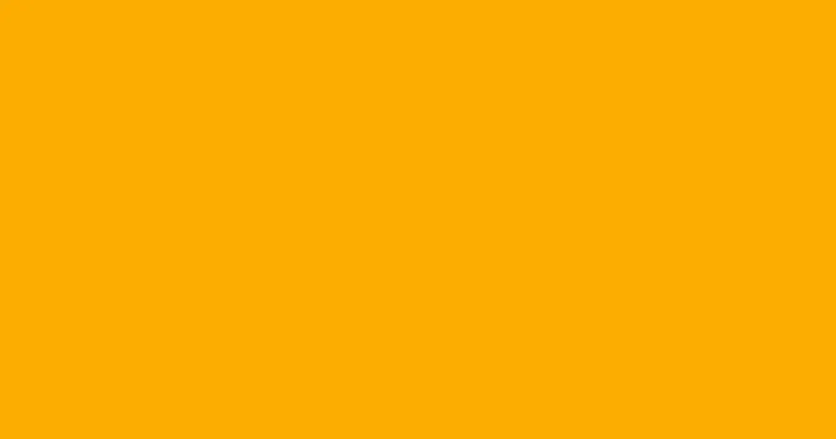 #fdad02 yellow sea color image