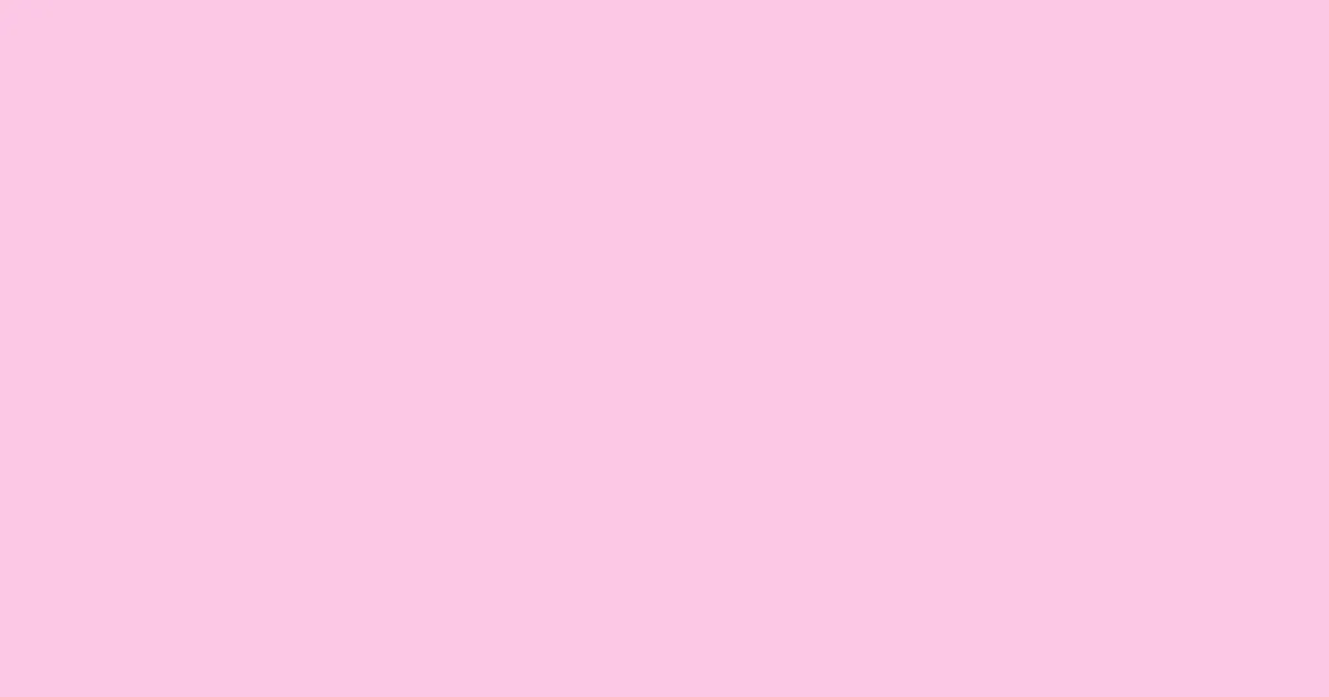 #fdc8e5 pig pink color image