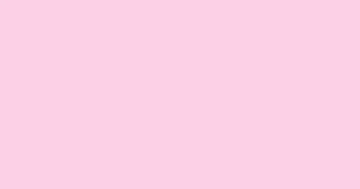 #fdd0e6 pig pink color image