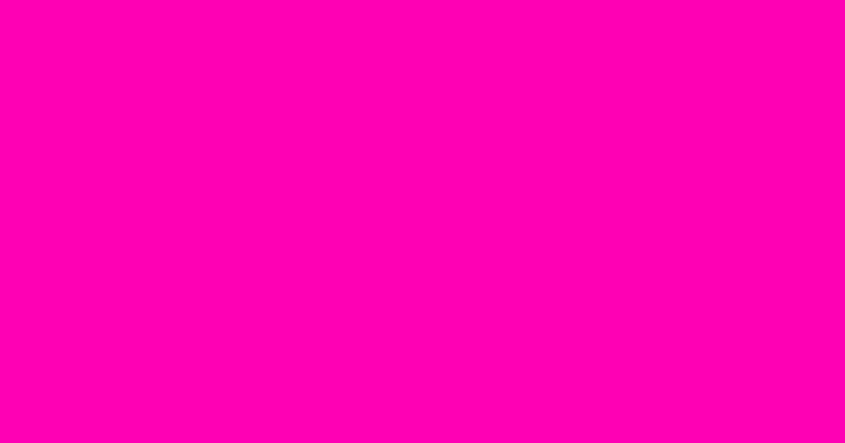 #fe00b6 shocking pink color image