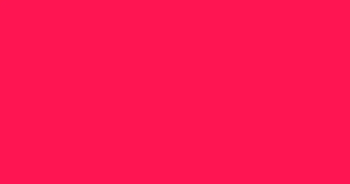 #fe1652 scarlet color image