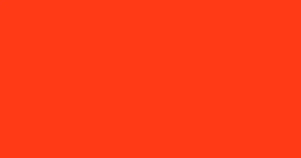 #fe3a16 orange red color image