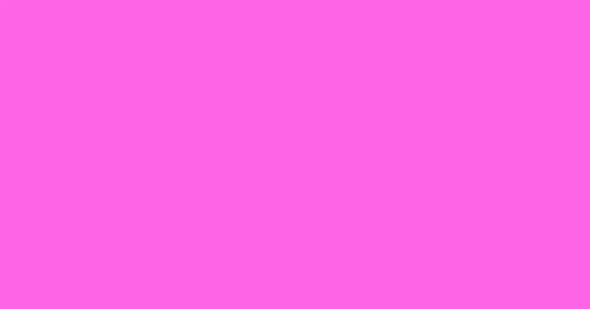 #fe65e5 pink flamingo color image