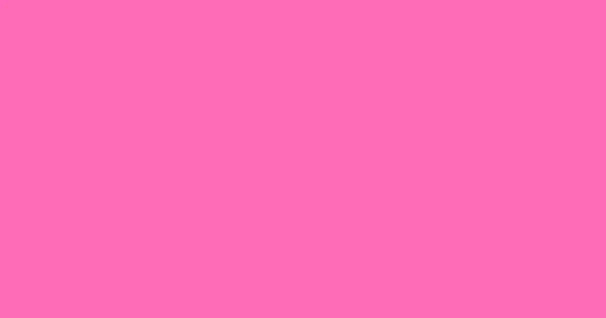 #fe6bb6 hot pink color image