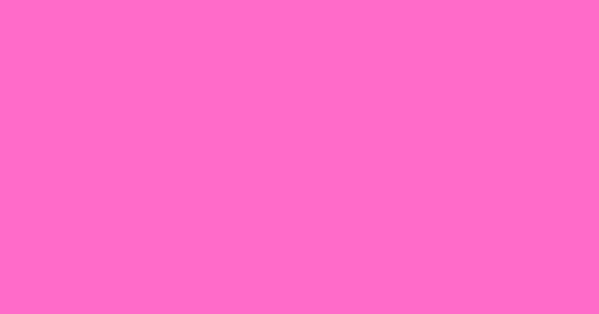 #fe6bc8 hot pink color image