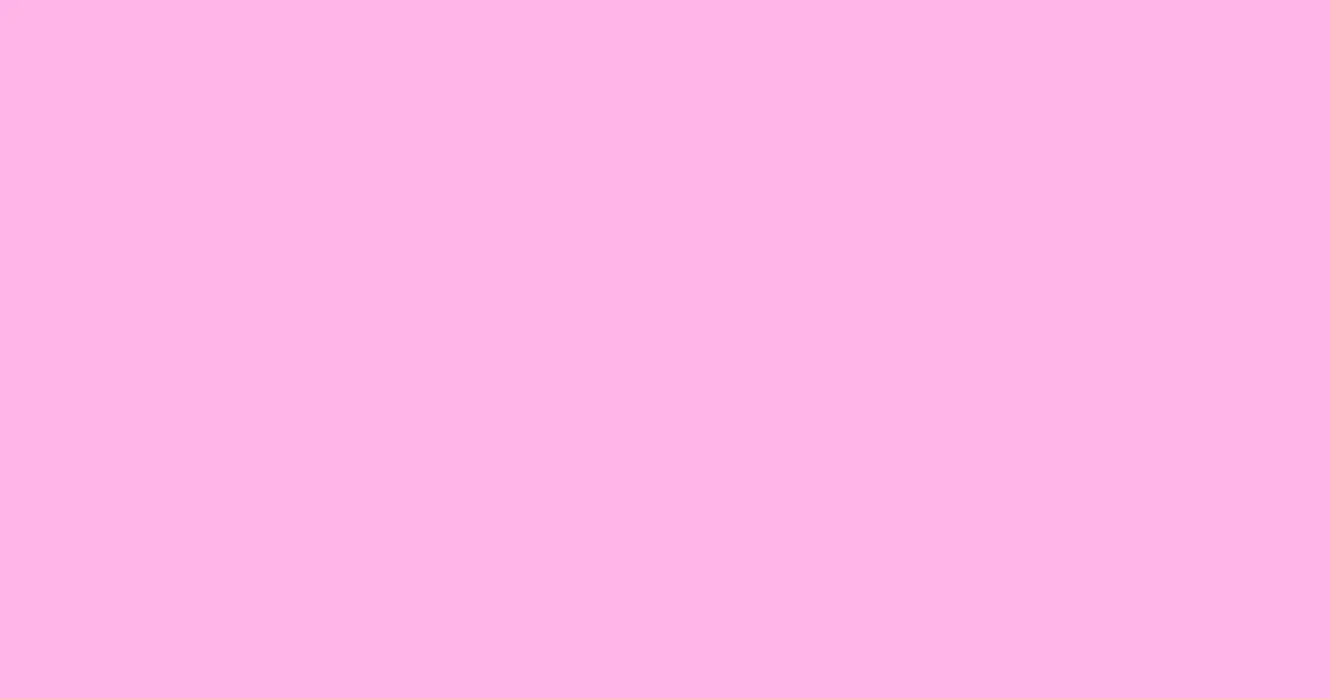 #feb4e6 cotton candy color image