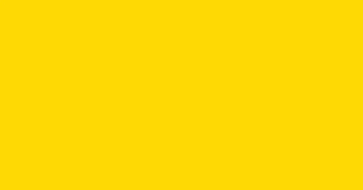 #fed804 school bus yellow color image