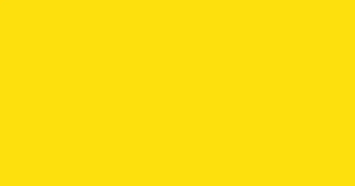#fedf0e lemon color image