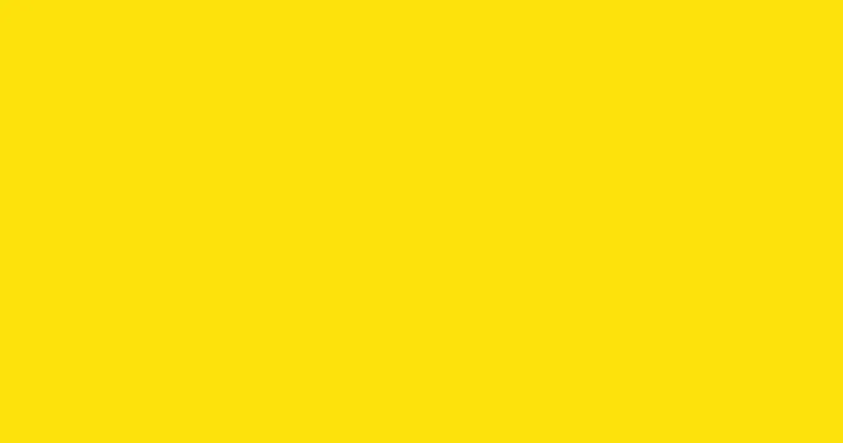 #fee20c lemon color image