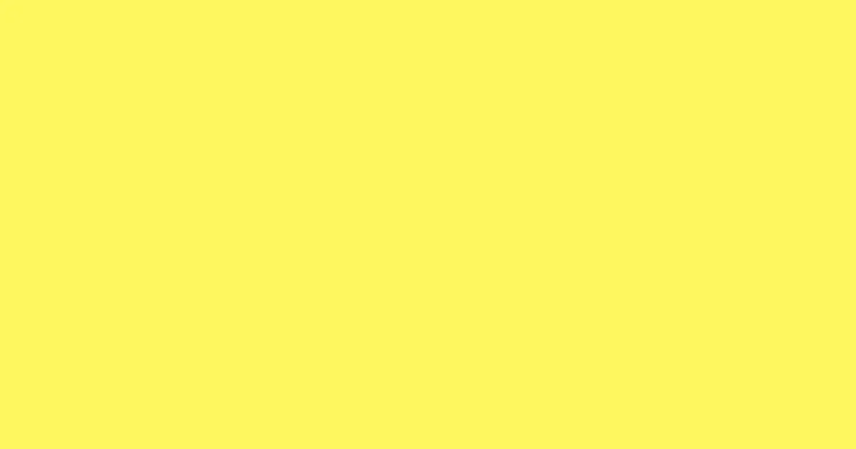 #fef75f laser lemon color image