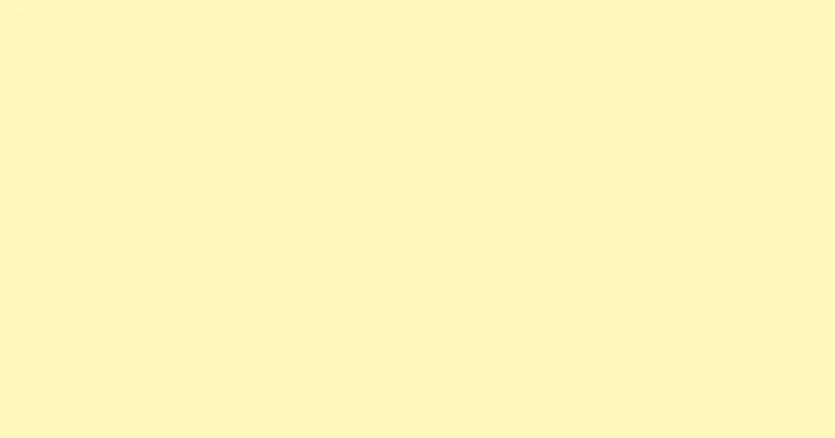 #fef9bd pale prim color image
