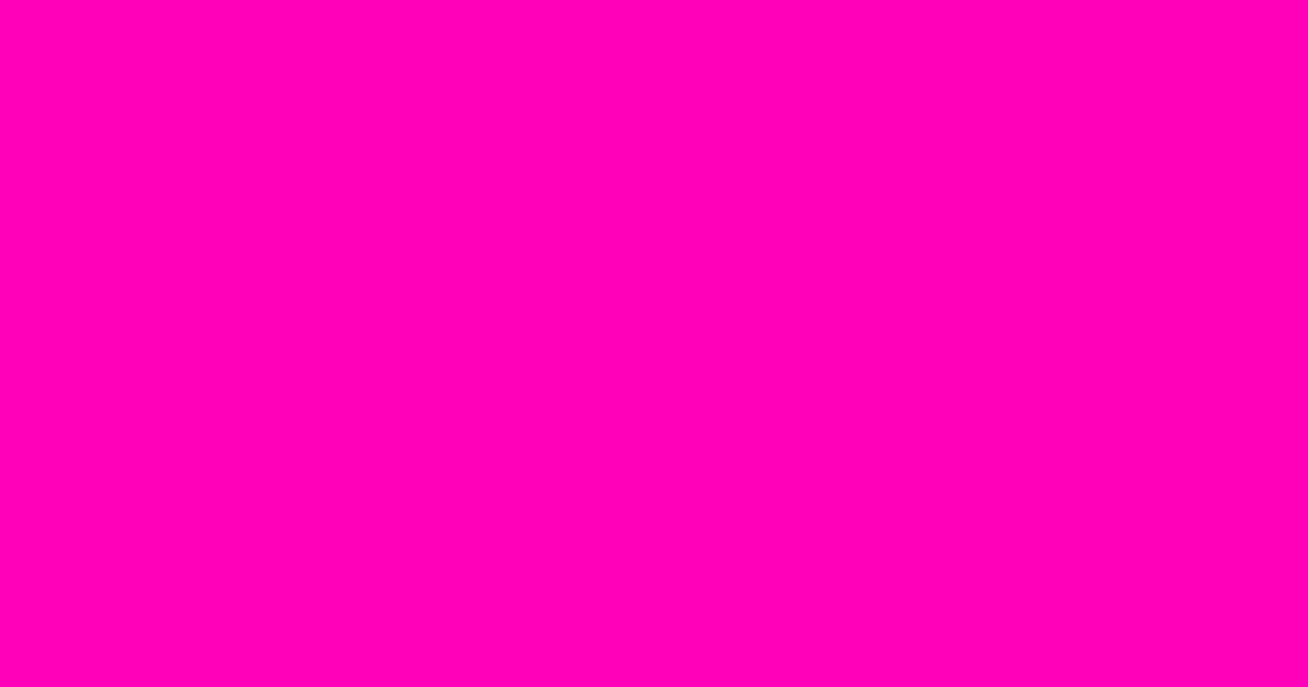 #ff01b8 shocking pink color image